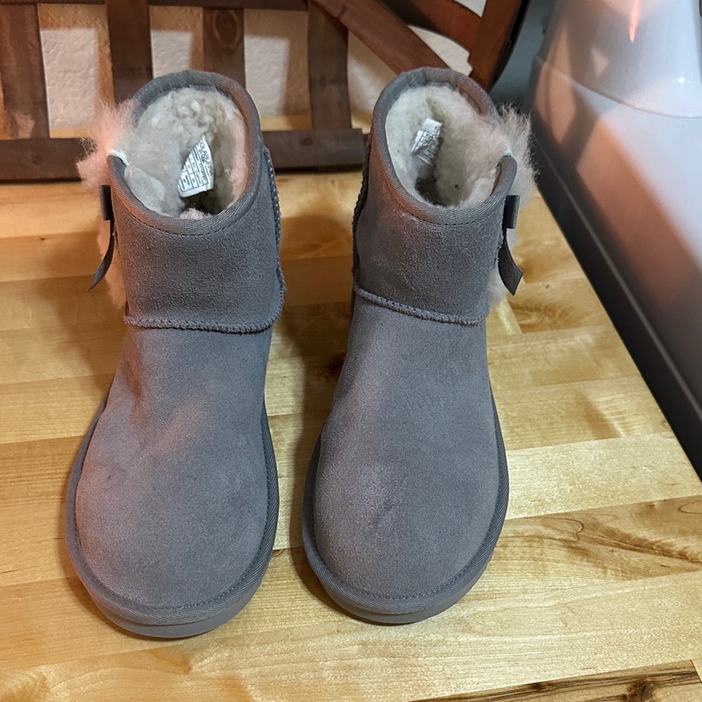 Cozy Gray Boots
